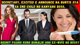 SECRETARY, EXCITED E ANNOUNCE NA BUNTIS SYA SA 2ND CHILD NG KANYANG BOSS, NGUNIT PAANO KUNG BUMALIK