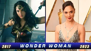WONDER WOMAN (2017) - CAST THEN and NOW (2023) - How they changed