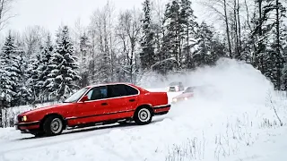 LATVIAN WINTER DRIFT | GONE WRONG (MORE THAN ONCE)
