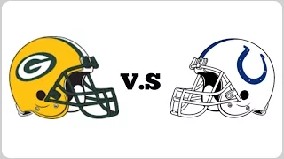 Green Bay V.S Colts Week 3