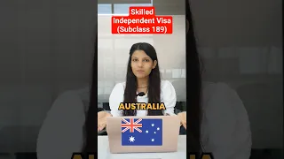 Australia PR Skilled Independent Visa (Subclass 189) #australiapr #immigration