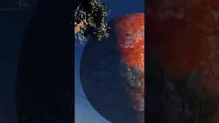 Collision of Mars on Earth, Столкновение Марса с Землёй