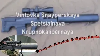 Senapan Runduk  Bullpup VSSK Rusia@Sugeng Hunting Vlog