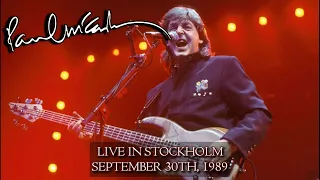 Paul McCartney - Live in Stockholm (September 30th, 1989) - Best Source Merge