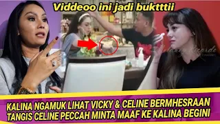 Kalina Ngamuk Temui Celine Yang Sedang Berdduan Dengan Vicky Prasetyo,Sampai Nangis Begini