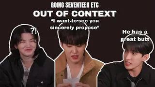 Going Seventeen ETC But It's Out Of Context