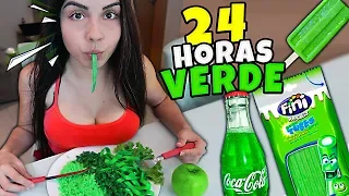 NAMORADA 24 HORAS só COMENDO COMIDA VERDE 🥦🍏