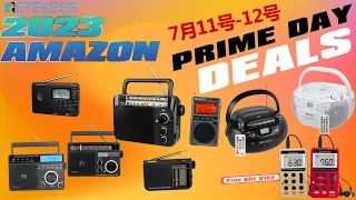 Retekess TR110 Portable Digital Radio Prime Day