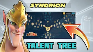 call of dragons - updated SYNDRION TALENT tree guide | WARPETS artifacts PAIRINGS