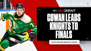 Easton Cowan leads London to Memorial Cup final with three-point night | Jay on SC