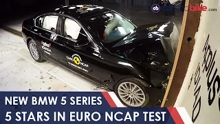 New BMW 5 Series Scores 5 Stars In Euro NCAP Test - NDTV CarAndBike