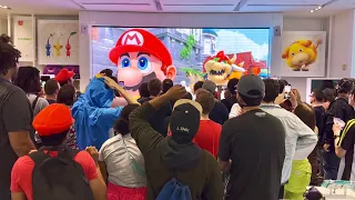 Super Mario RPG Live Reactions at Nintendo NY for Nintendo Direct 9.14.2023