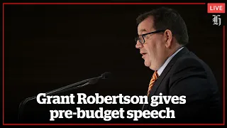 Grant Robertson gives pre-Budget speech