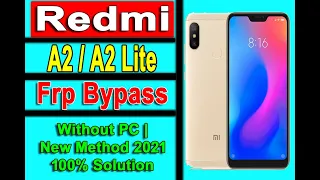 Xiaomi Mi A2 (M1804D2SG) FRP Bypass | Xiaomi Mi A2 /A2 Lite Google Account Bypass without Pc 2022