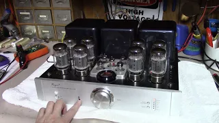 Bench Test - Cayin A-100T 8 x KT88 Tube Amplifier