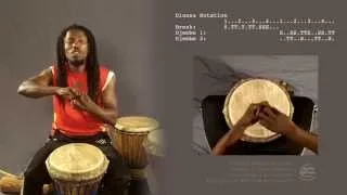 Djembe LESSON- DIANSA ; featuring Fara Tolno.