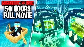 I Survived 50 Hours LOST AT SEA in Minecraft Hardcore! #2