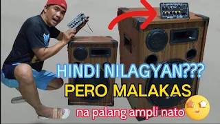 HIFI D10 BLUETOOTH AMPLIFIER//TESTING SA ISANG 350 WATTS NA SPEAKER,( Panoorin hanggang dulo)