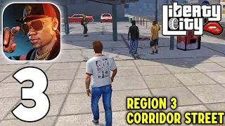 Liberty City - Gameplay Walkthrough Part 3 - Region 3 Corridor Street (Android, iOS)