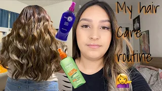 Hair Care Routine 💇‍♀️ |Melanie Sambrano