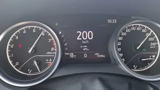 Toyota Camry  V70 / 3.5L. Stage 1. (2023) acceleration 0-250 km/h
