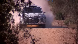 Hyundai i20 WRC Gravel Test