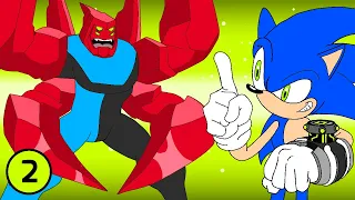 Sonic with an Omnitrix vs Ben 10 aliens part 2 |Animation Short|