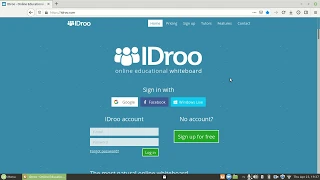 Онлайн доска IDroo - Общий обзор