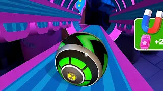 Sky Rolling Ball 3D New Update Gameplay Level 386