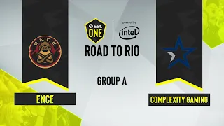 CS:GO - ENCE vs. Complexity Gaming [Nuke] Map 1 - ESL One Road to Rio - Group A - EU