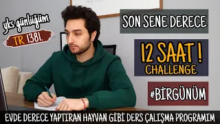 Evde DERECE YAPTIRAN Günlük Rutinim ve Ders Programım | Çalışma Günlüğüm VLOG | #yks2022