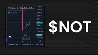 Notcoin. Иксы уже идут, но не все их получат! $NOT $ANON $MEH $SCAM $PIZZA $MRDN