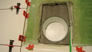Установка вентилятора в ванной - монтаж вентиляционного канала и подготовка к облицовке плиткой