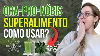 Coma ORA-PRO-NÓBIS todos os dias e descubra o que acontece no seu corpo - SUCO VERDE para anemia