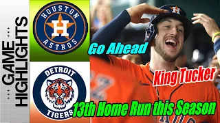 Houston Astros vs Detroit Tigers [Highlights TODAY] Bow down to your King Tonight. Let's Go Astros 👑