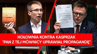 Hołownia starł się z Kasprzakiem. Marszałek przerwał posiedzenie