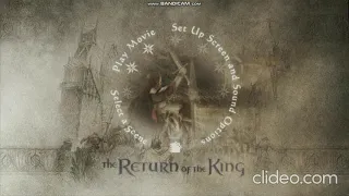 The Lord Of The Rings The Return Of The King Main Menu