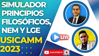 🔴 USICAMM 🟡 Estudia y responde🤗 SIMULADOR gratis "artículo 3, NEM y LGE"