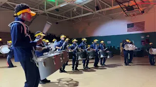 Bear Lakes Middle vs Roosevelt Middle - Synergy Camp "CHOPPED" Drumline Competition