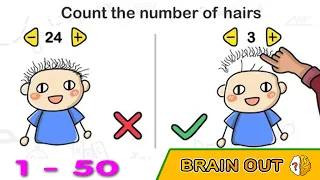 Brain Out All Levels 1 - 50 Walkthrough Solution