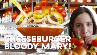 Best Cheeseburger Bloody Mary In NYC | Delish Does