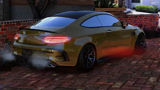 Mercedes C63S Coupe W205 звук выхлопа | GTA 5 RP