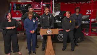 Watch Live: LA Mayor holding news conference before 'major storm' this weekend