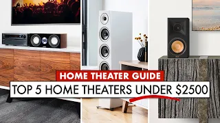 Top 5 HOME THEATER Systems UNDER $2500! Home Theater Setup 2022