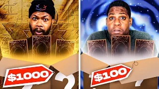 The $100 vs $1000 Yu-Gi-Oh EBAY MYSTERY Duel!