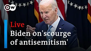 Live: US President Biden discusses 'scourge of antisemitism' in Holocaust memorial speech | DW News