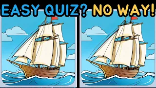 [Find the difference] EASY QUIZ? NO WAY! 😝 [Spot the difference]