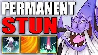 1st pick - EZ Win [Permanent stun Aftershock + Purifying Flames + Spark Wraith] Dota 2 Ability Draft