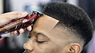 YOU SHOULD SEE WHAT HE LOOKED LIKE BEFORE! HAIRCUT TUTORIAL: DROP FADE