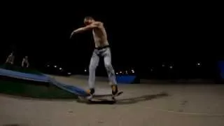 Skateboard Grindbox Combos (with slow-mo) - Brad Jensen